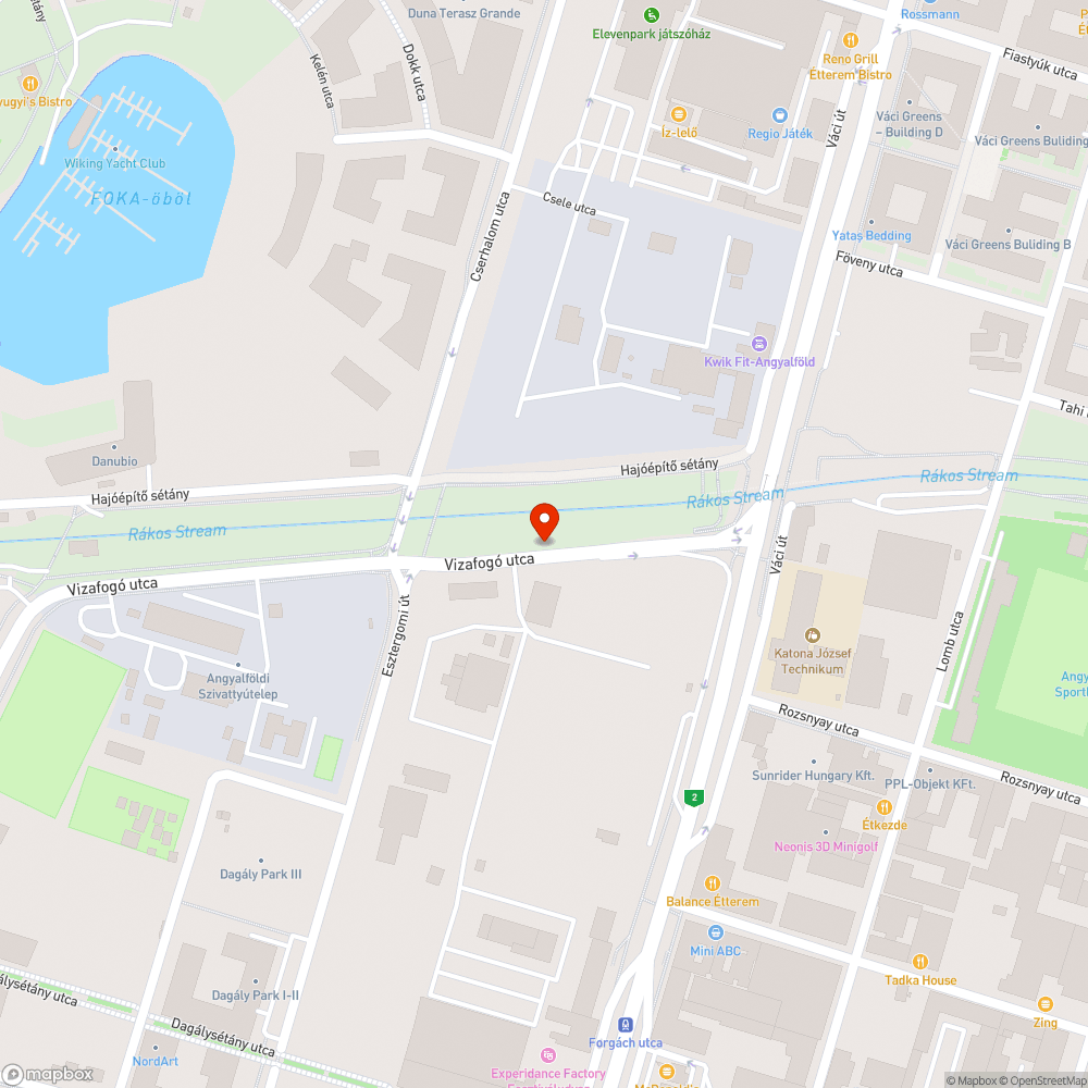 Kiálló botlásveszélyes Telekom fedél bejelentés helye