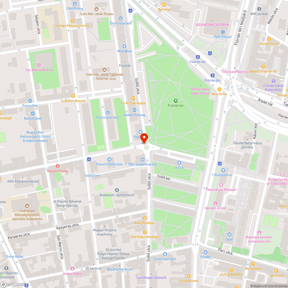 Rongálódott hajlított korlát bejelentés helye