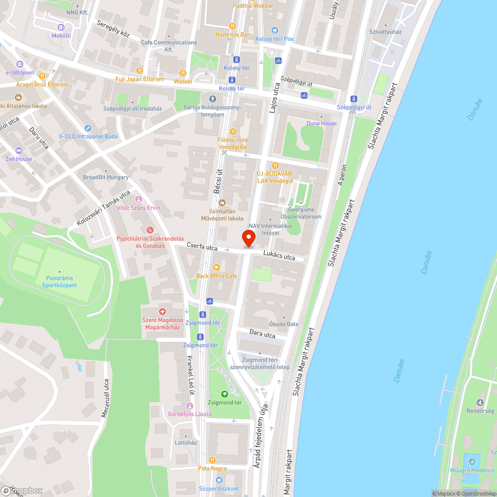 Süllyedt fedlap bejelentés helye