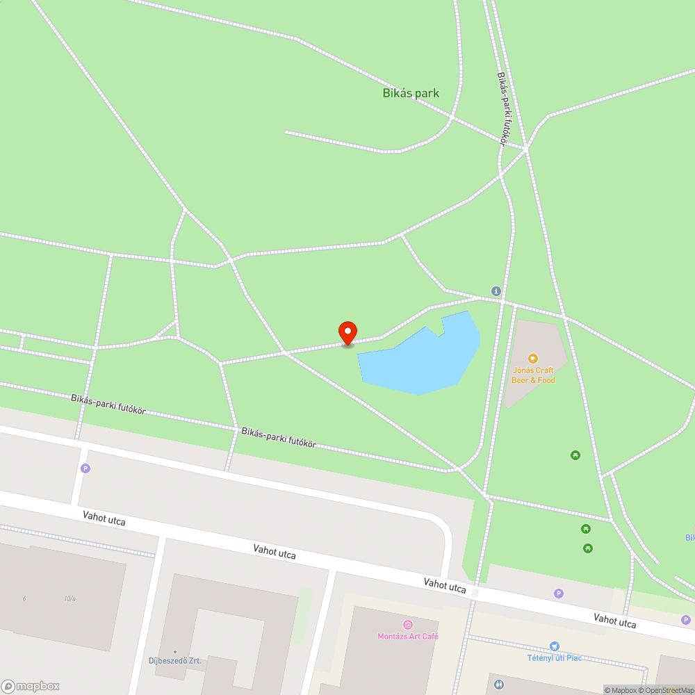 Balesetveszélyes tópart bejelentés helye