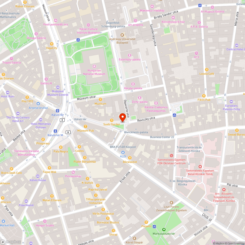 Botlásveszélyes burkolat bejelentés helye