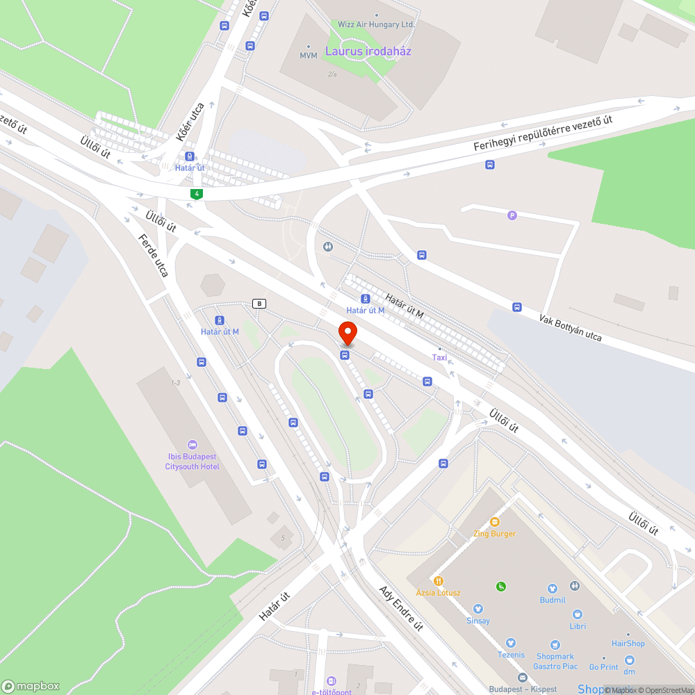 Megsüllyedt bejelentés helye