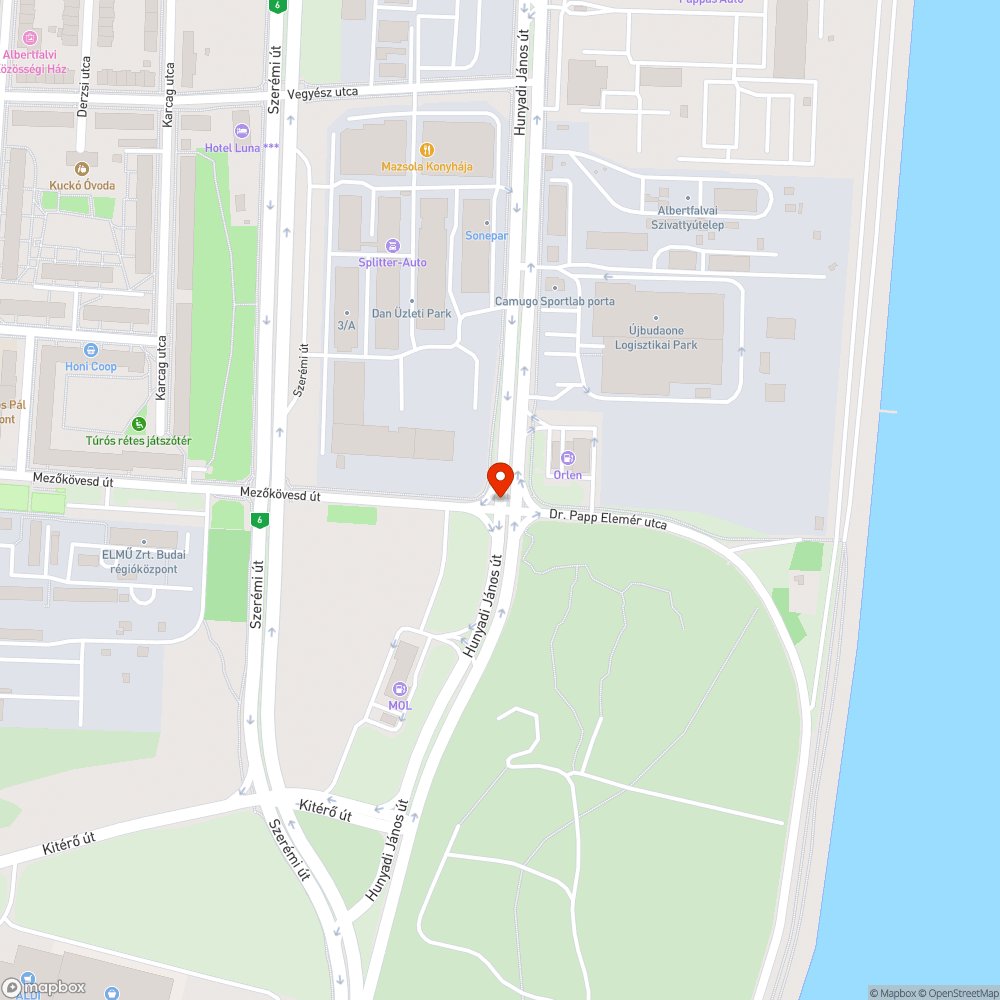 Hunyadi kátyú 2. bejelentés helye