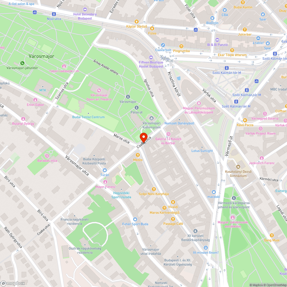 Sérült keret bejelentés helye