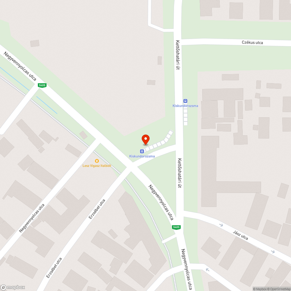 Piszkos járda bejelentés helye