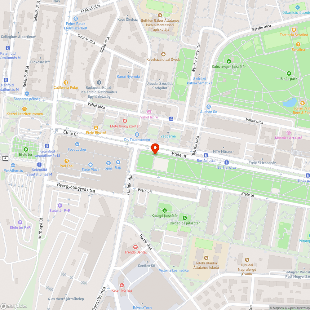 Szemetes gazos folyóka bejelentés helye