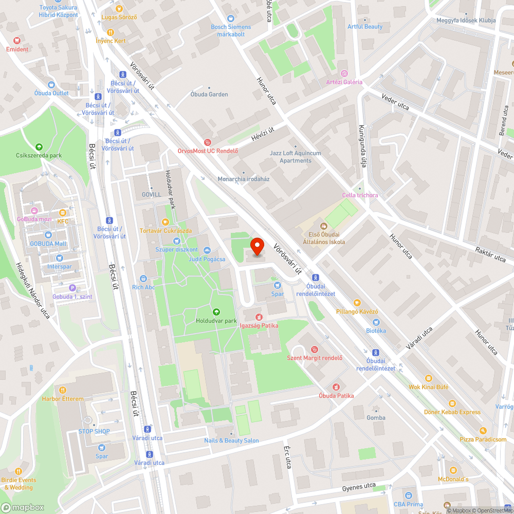 Kátyú az Ágoston utcában bejelentés helye