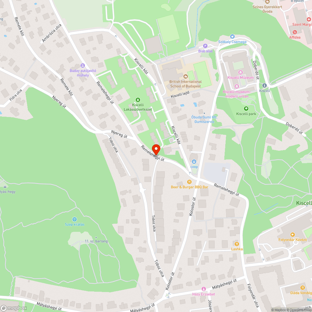 Nagy kátyú bejelentés helye