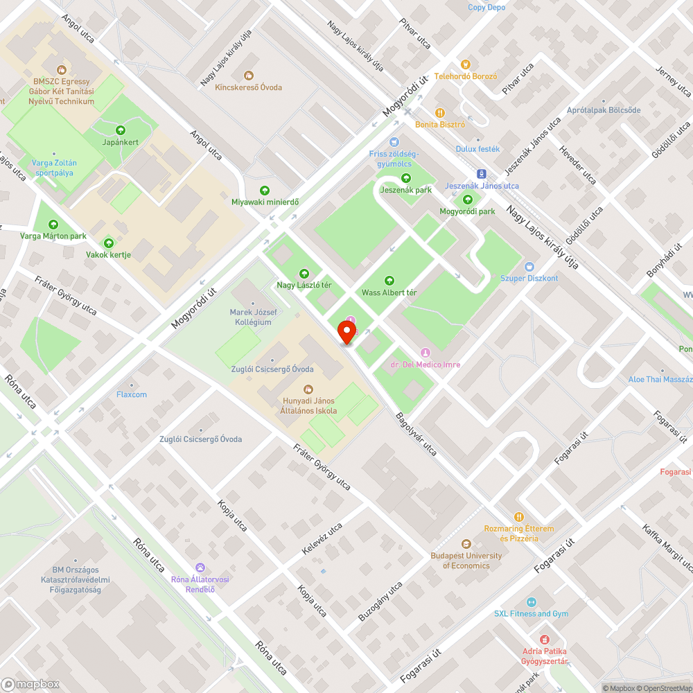 Nagy kátyú bejelentés helye