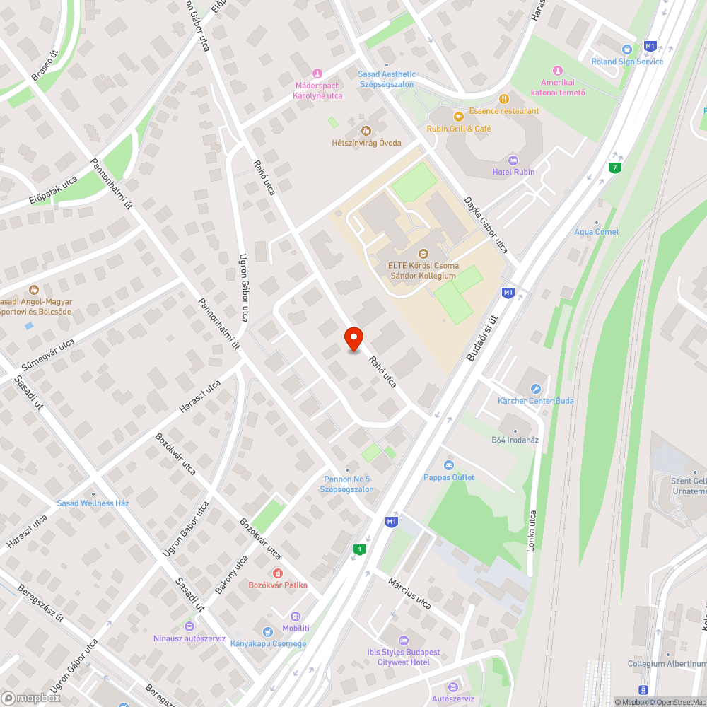 Rahó utca lógó légkábel doboz bejelentés helye