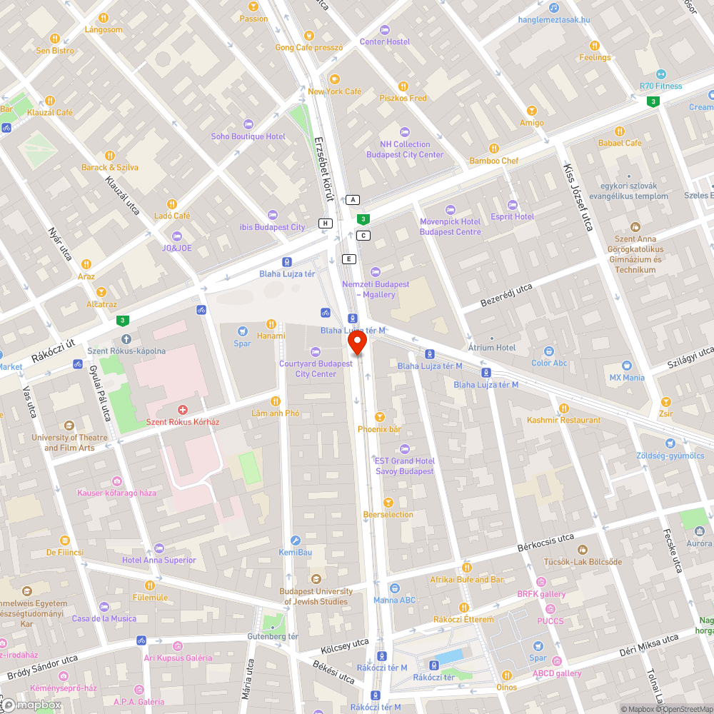 Hiányos járdaburkolat bejelentés helye