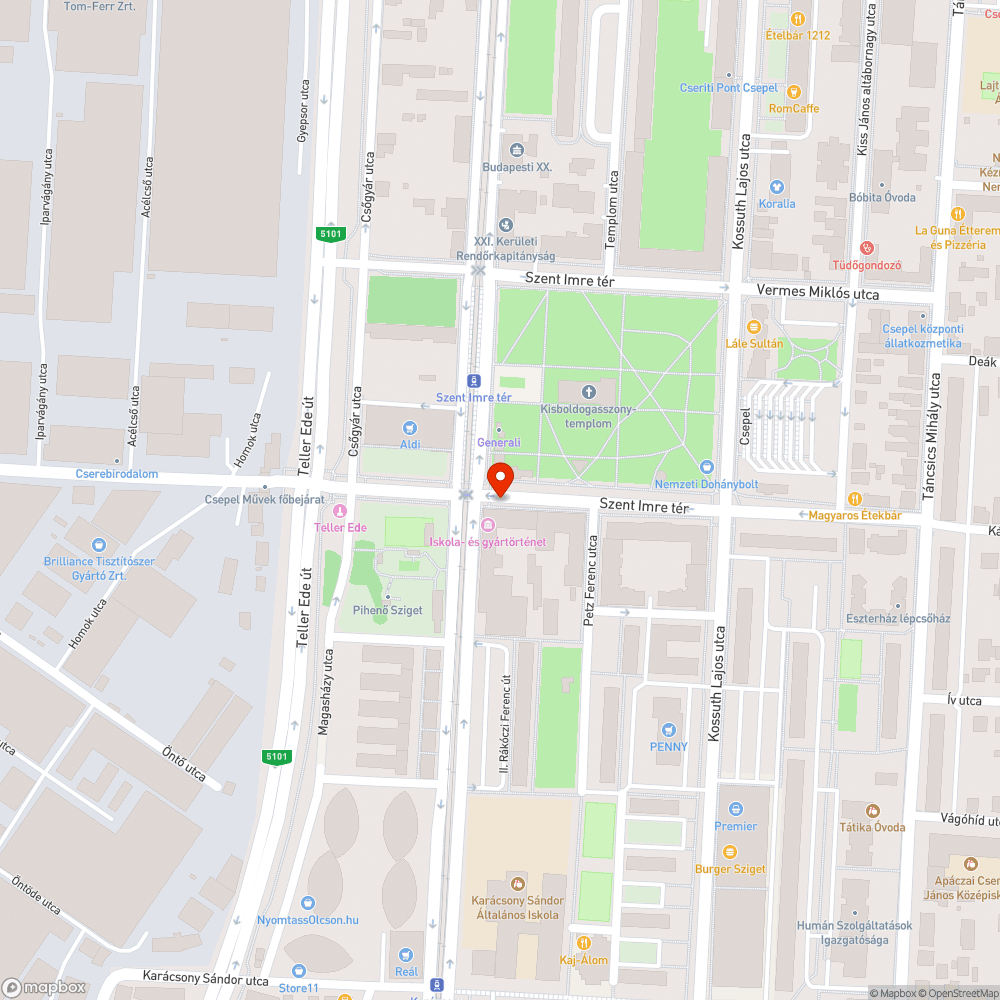 Fapótlás bejelentés helye