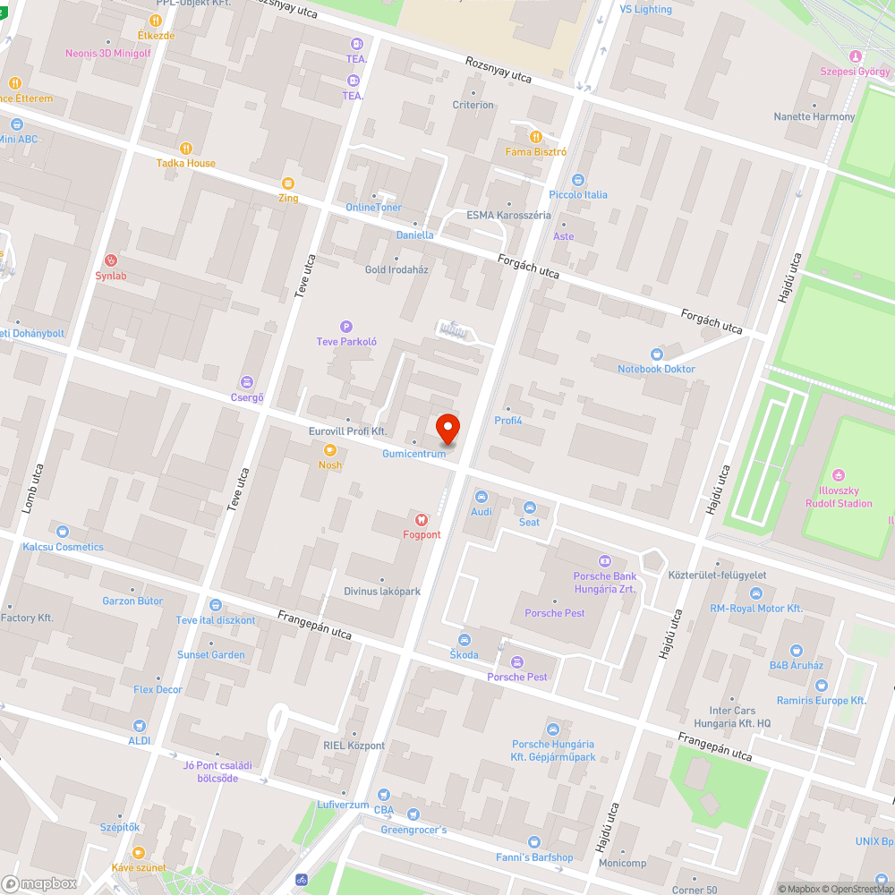 Behajtani tilos figyelmen kívűl hagyása bejelentés helye