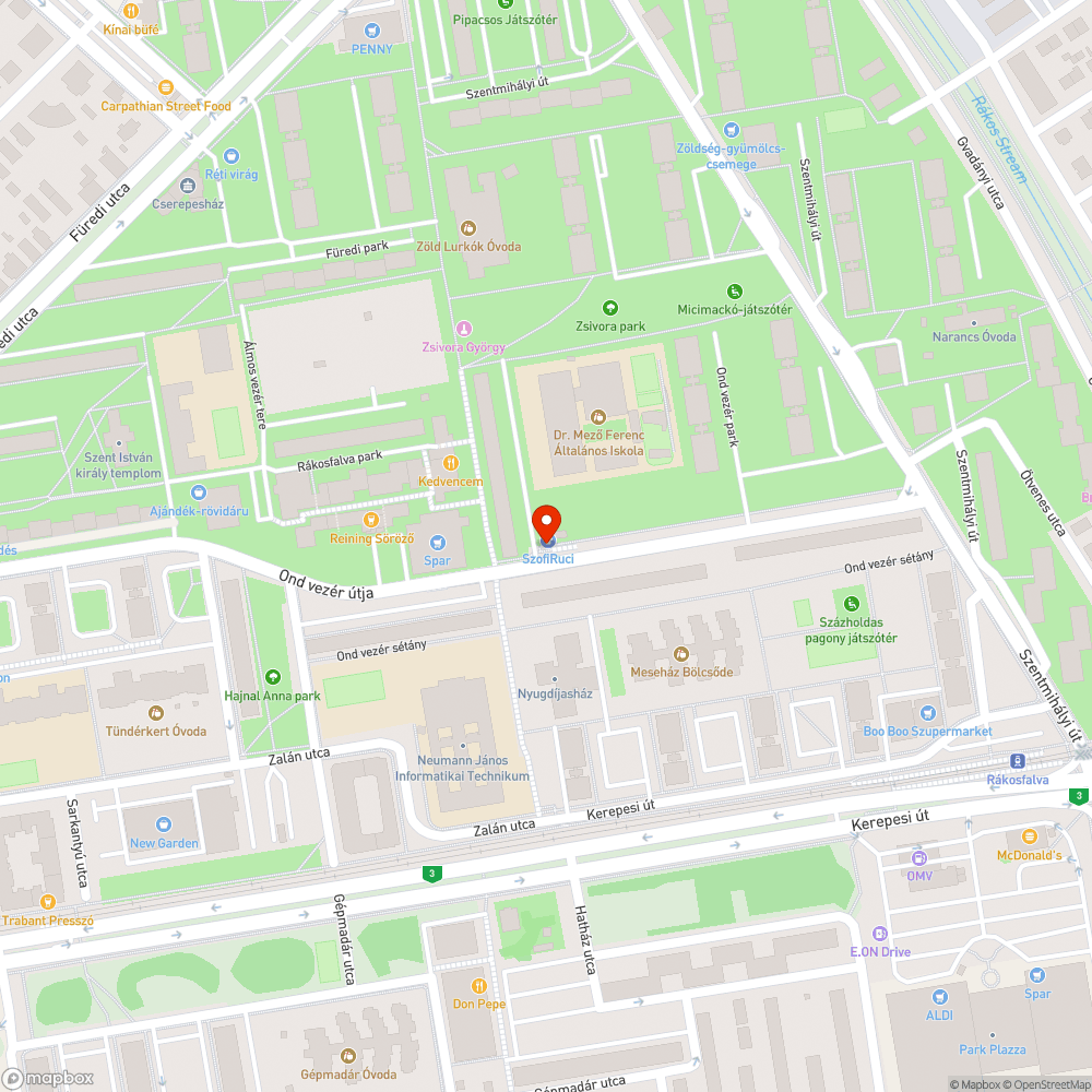 Zöldterületen parkolás bejelentés helye