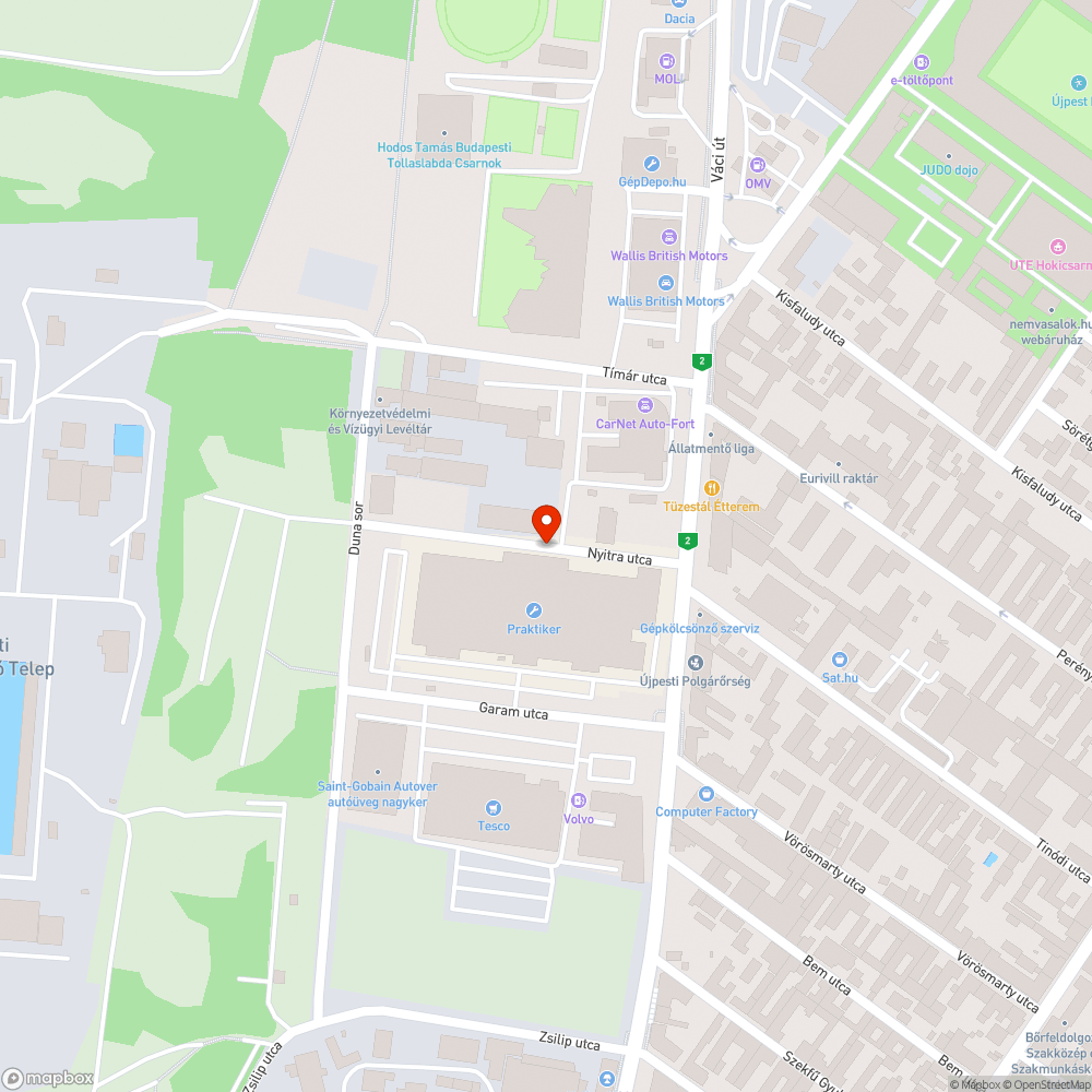 Szemét bejelentés helye