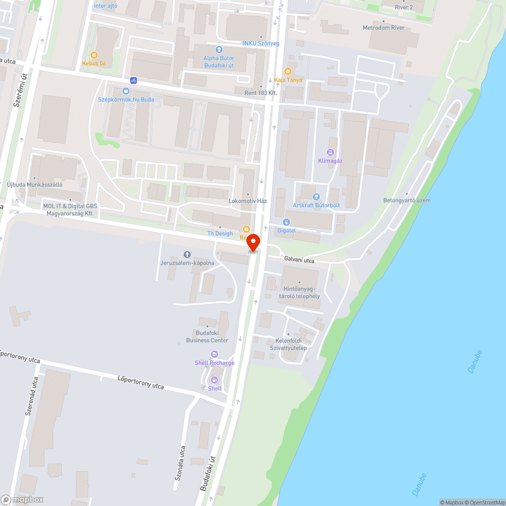 Régi kátyú bejelentés helye