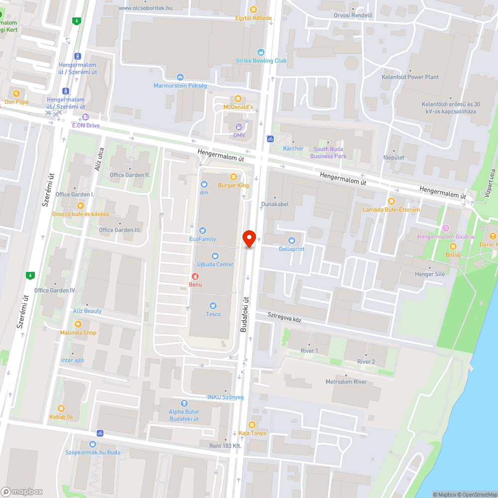 Régi kátyú bejelentés helye