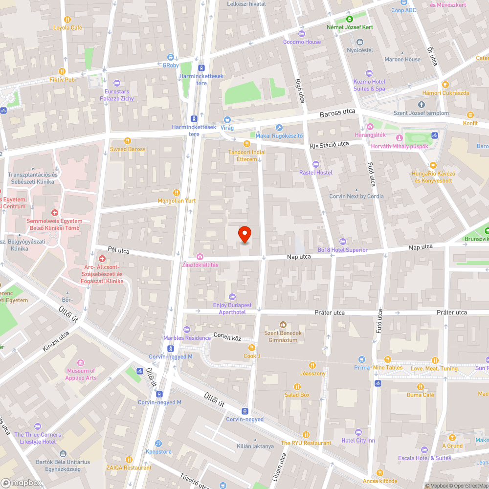 Hiányzó járdaburkolat bejelentés helye