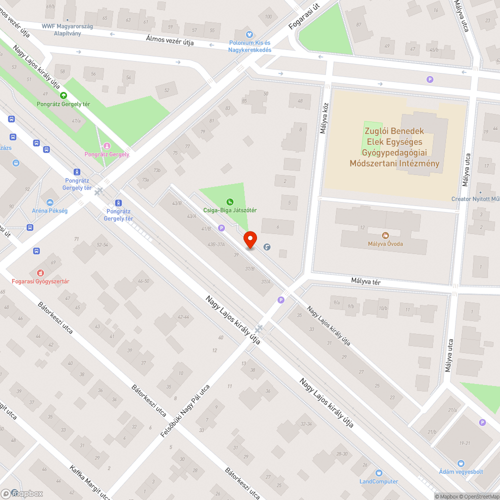 Térdig érő fű bejelentés helye