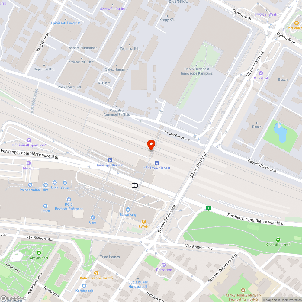 Köki metró Bejárat felé szemét bejelentés helye