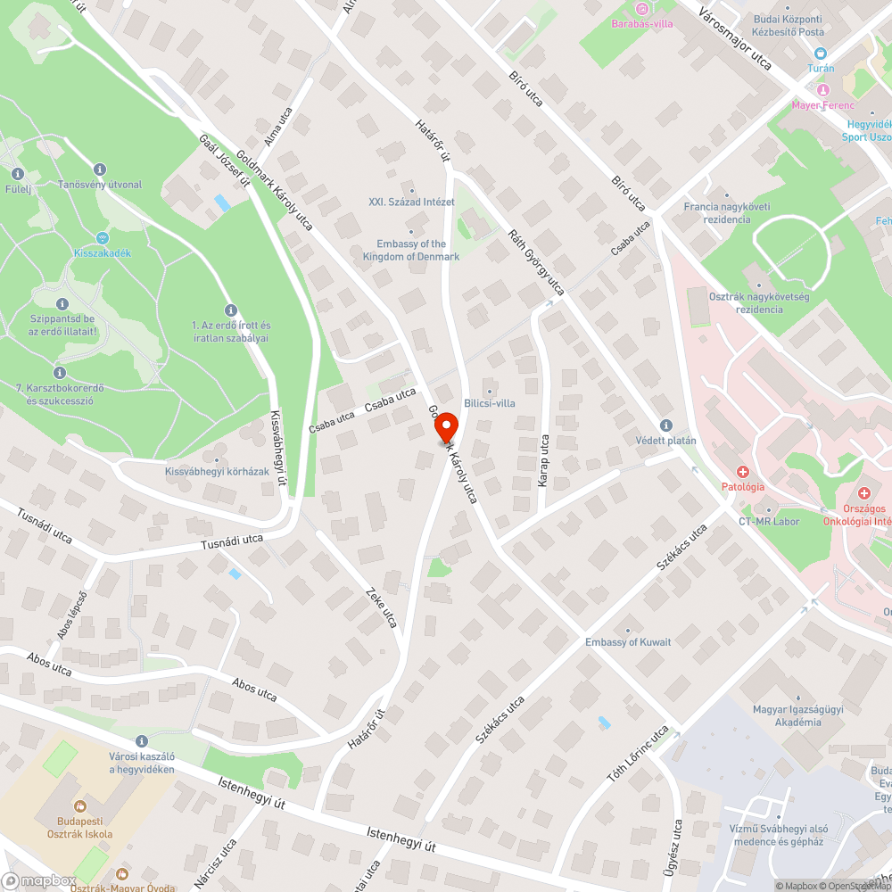 Letarolt tükör bejelentés helye