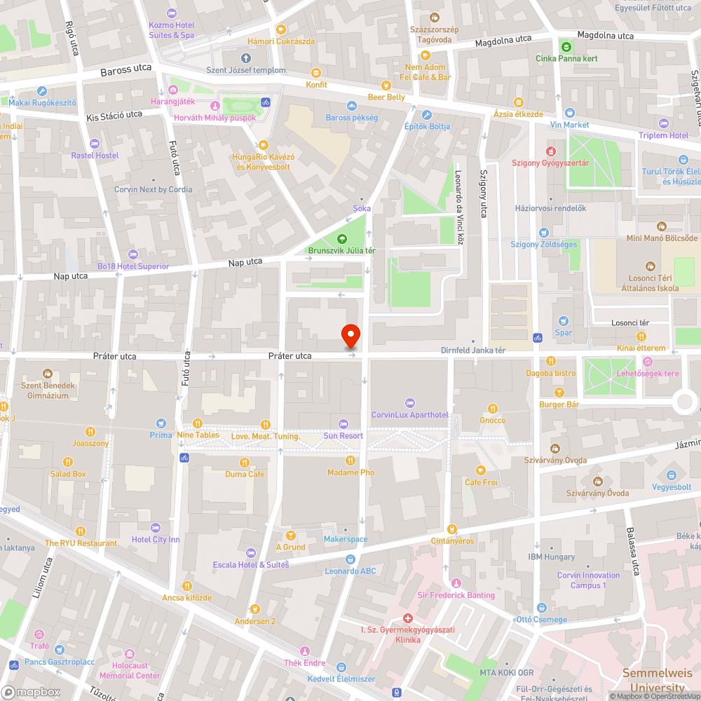 Óriási kátyú és megsüllyedt aszfalt bejelentés helye