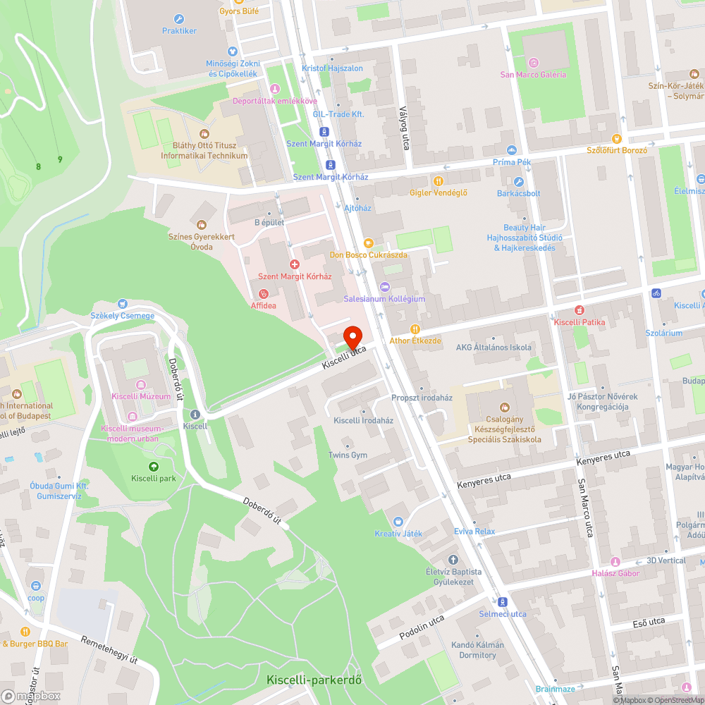 zöldterületen parkolás bejelentés helye