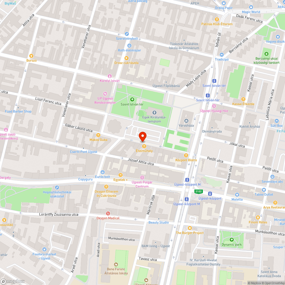 Hiányzó fa bejelentés helye