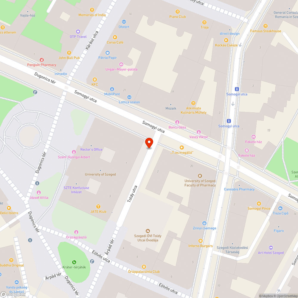 Megdőlt tábla bejelentés helye