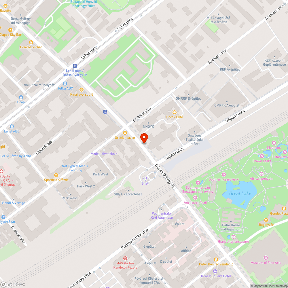 Kanapé és zsákok bejelentés helye