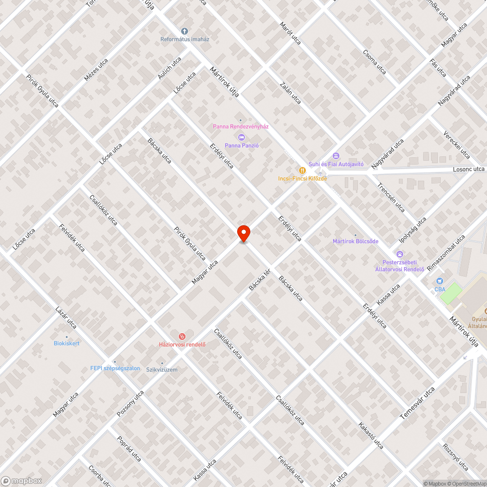 Utcatábla törött bejelentés helye