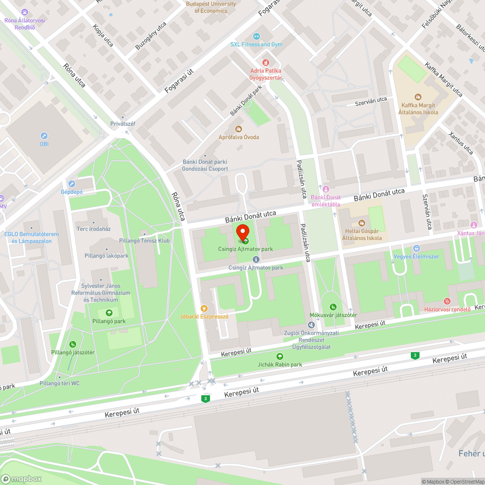 Kiszáradt fák bejelentés helye