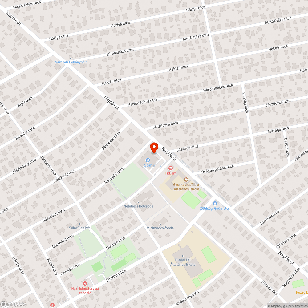 Gondozatlan fák és árok bejelentés helye