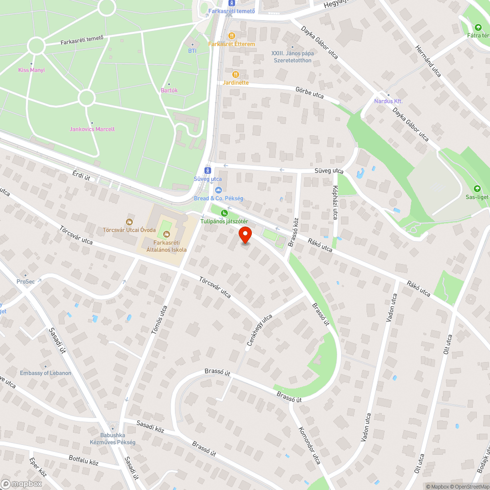 Játszótér füvén parkolás bejelentés helye