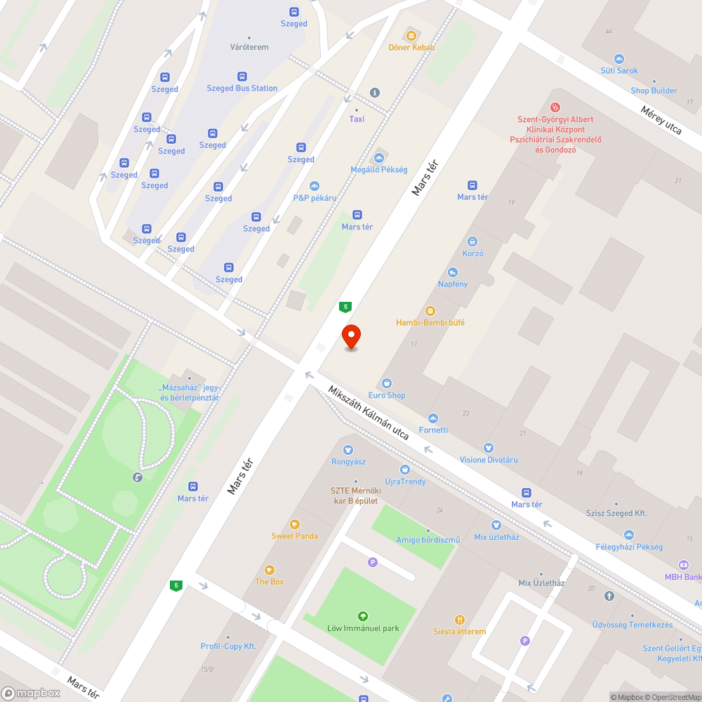 Törött kuka bejelentés helye