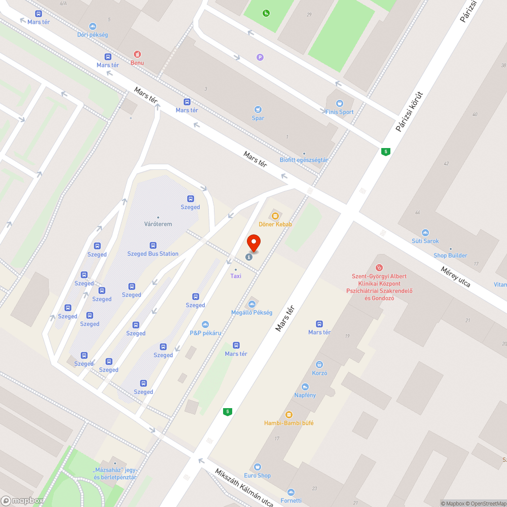 Törött kuka bejelentés helye