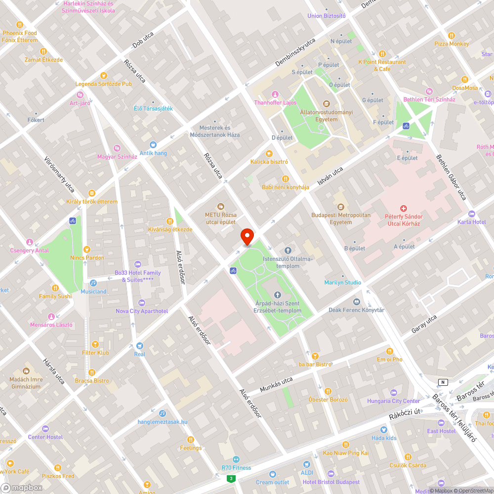 Hiányzó szemetes bejelentés helye