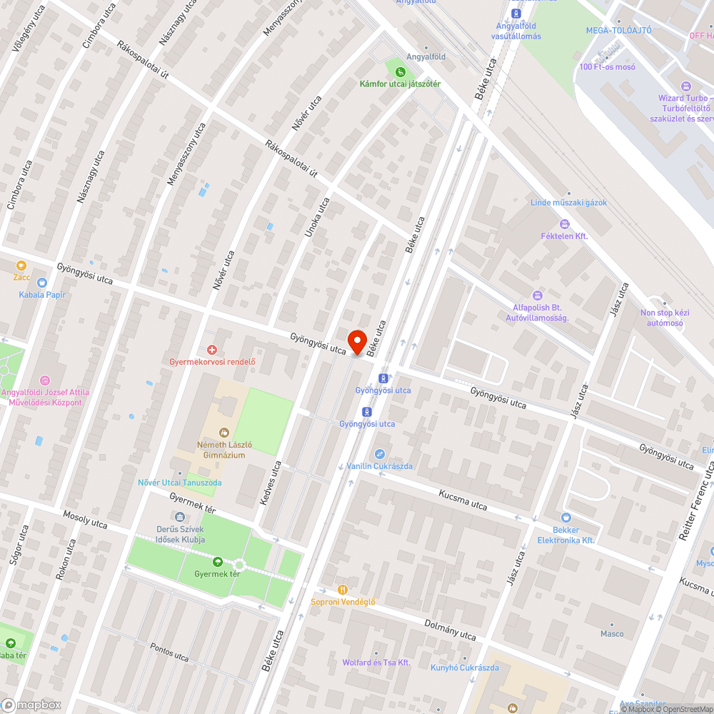 Telefon nélküli széteső fülke bejelentés helye