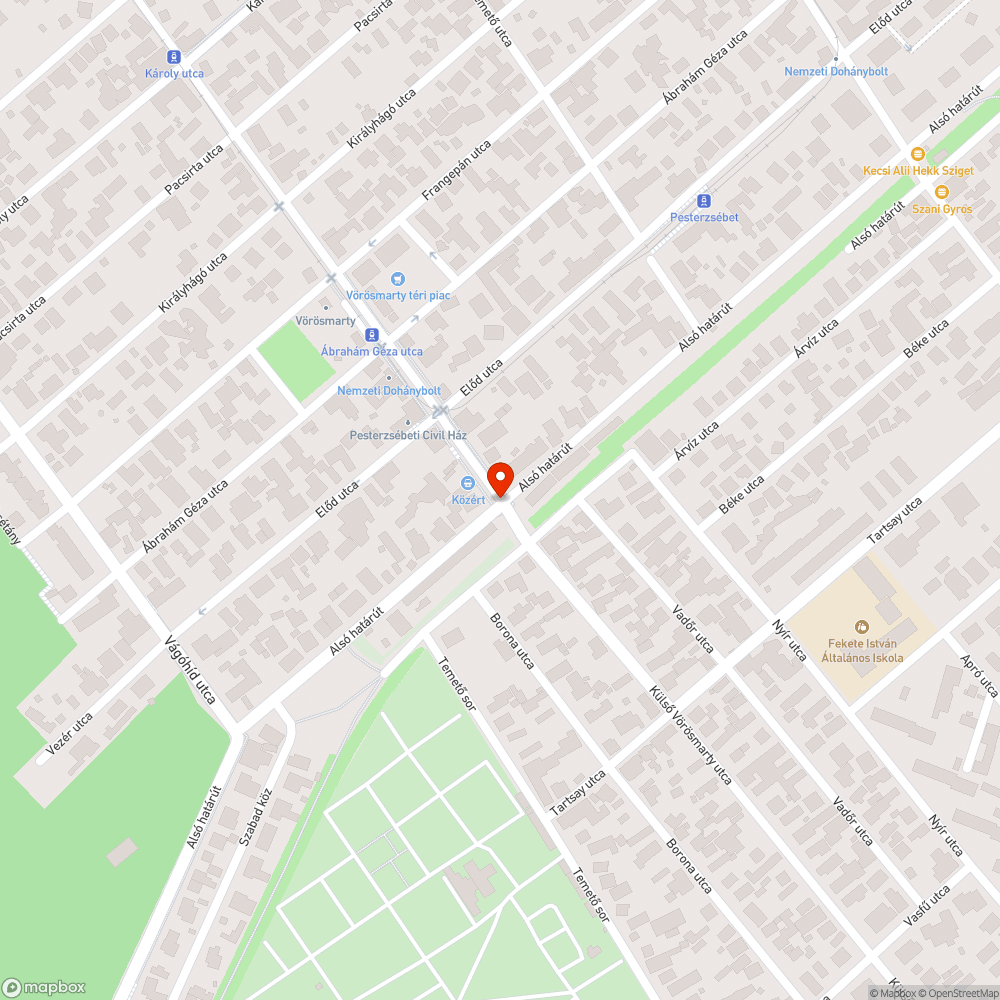 Valószínűleg csőtörés bejelentés helye