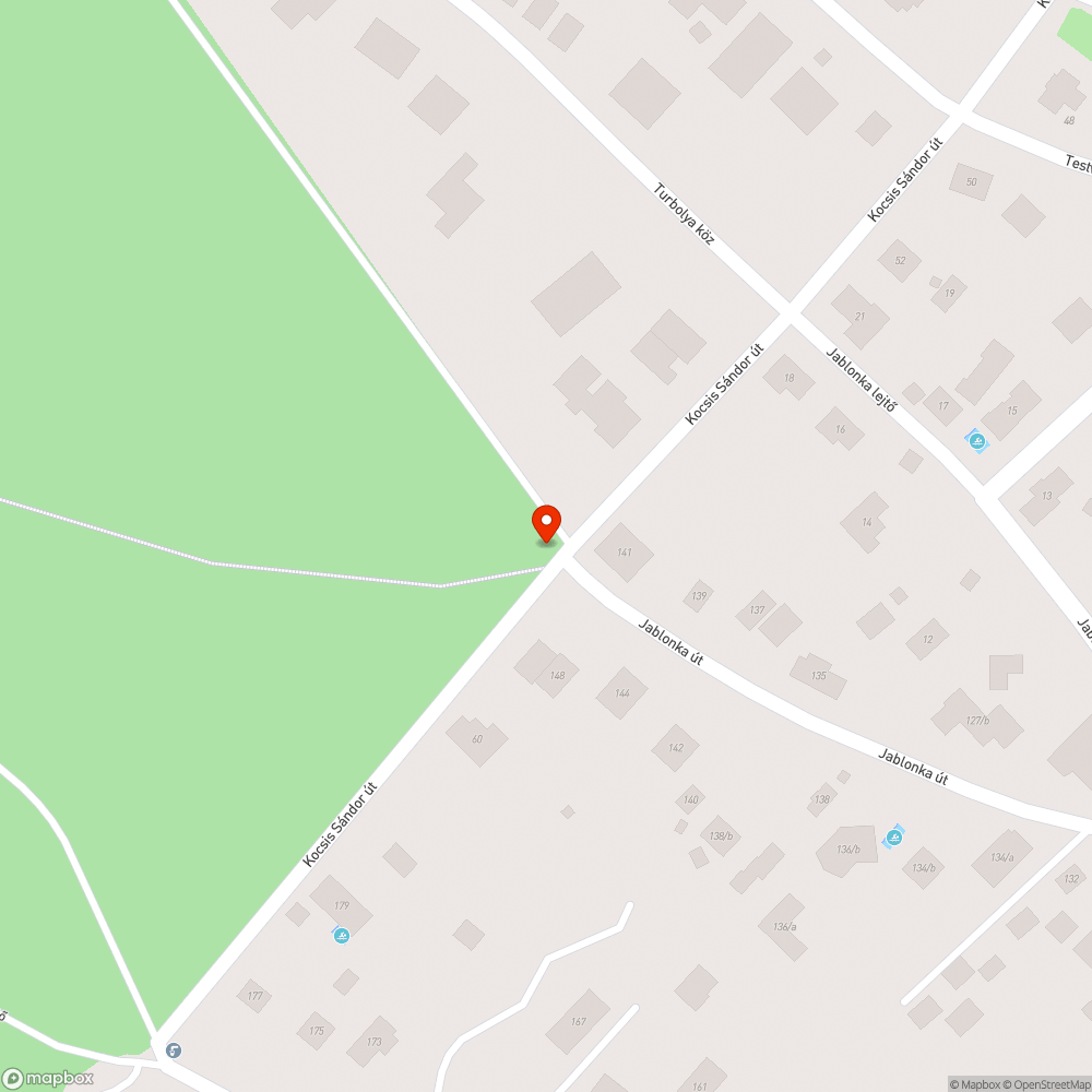 Szemét az erdőszélèn bejelentés helye