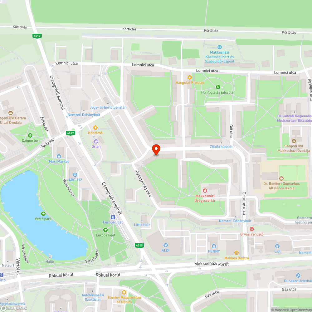 Fedetlen csatorna bejelentés helye