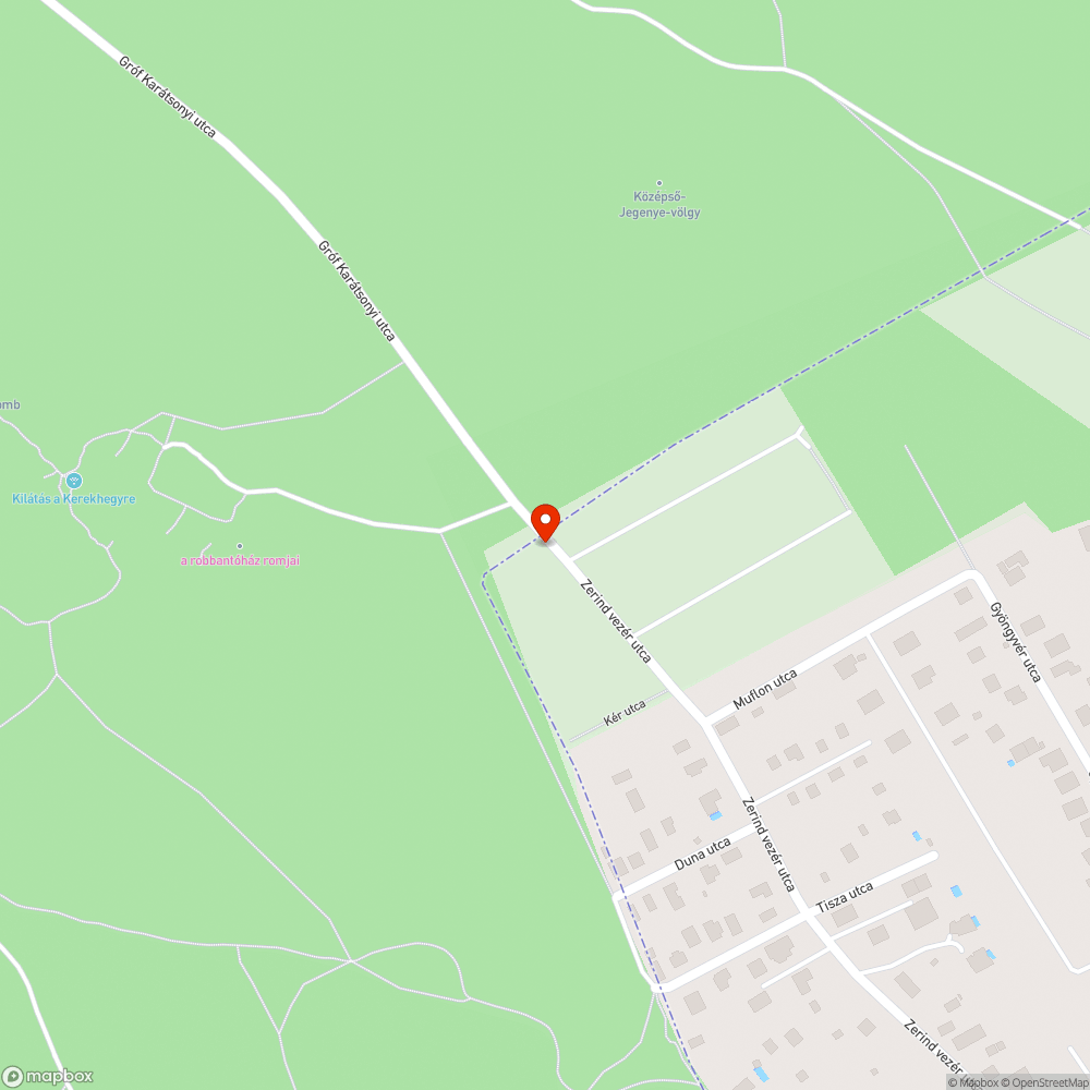 Illegális hulladék lerakás bejelentés helye