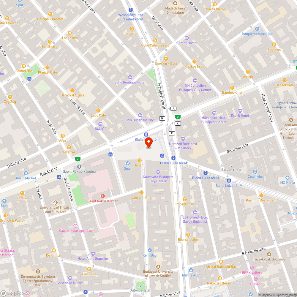 Kidöntött szemetes bejelentés helye