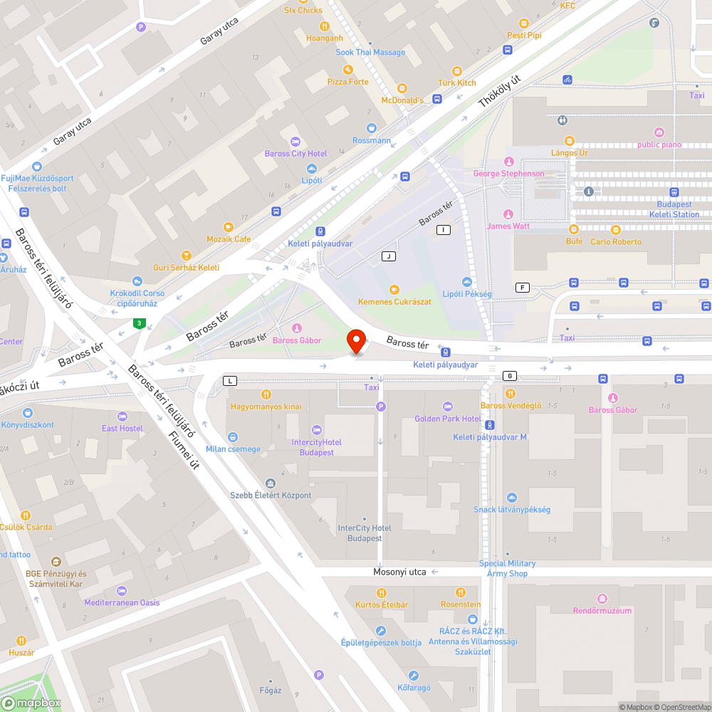 Megsérült burkolat bejelentés helye