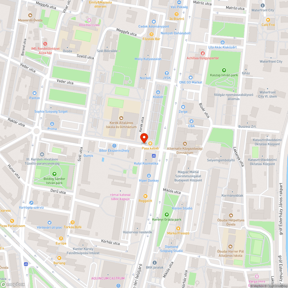 Veszélyes parkolás bejelentés helye