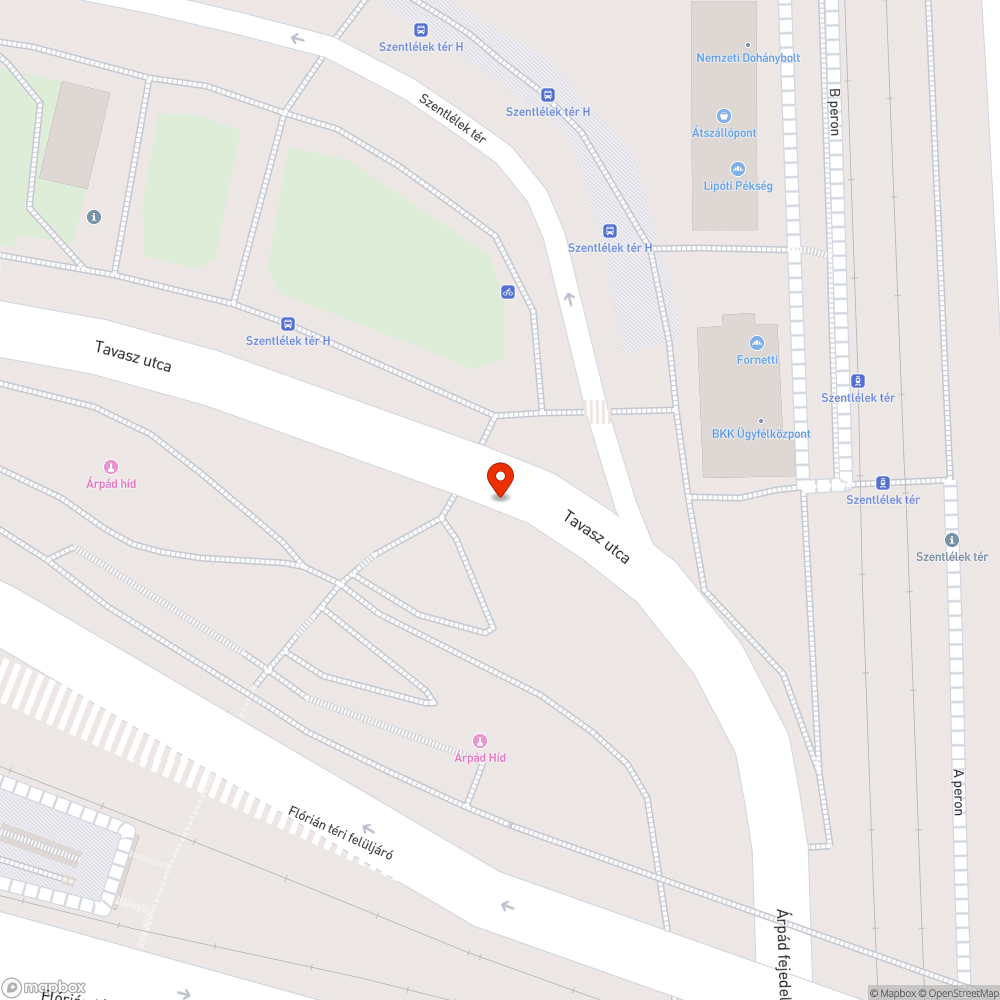 Rozsdás oszlop bejelentés helye