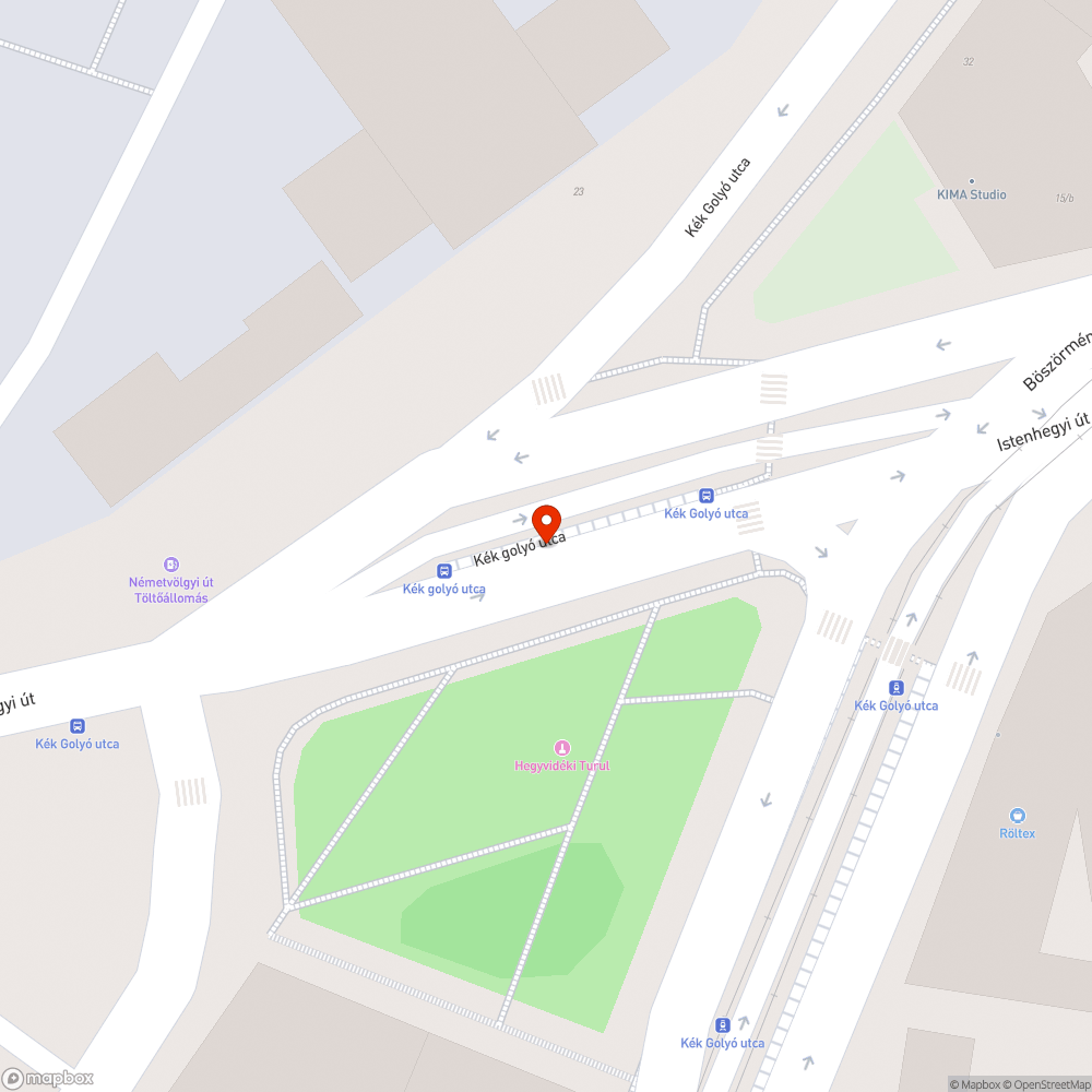 Rongálódott hajlított csőkorlát bejelentés helye