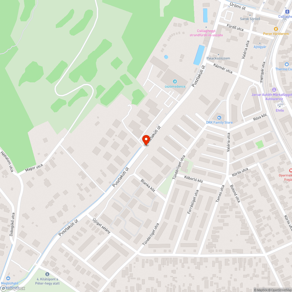 Szemét az út mentén bejelentés helye