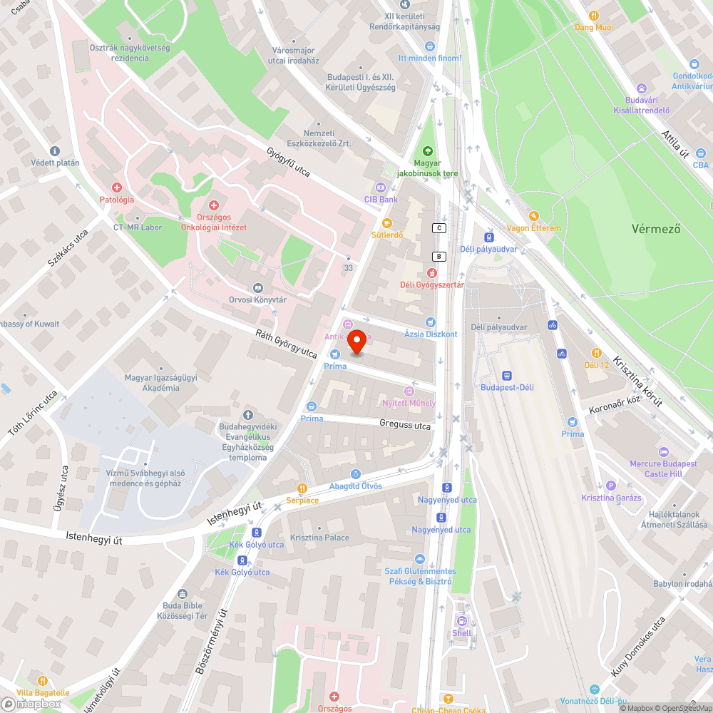 Süllyedés bejelentés helye