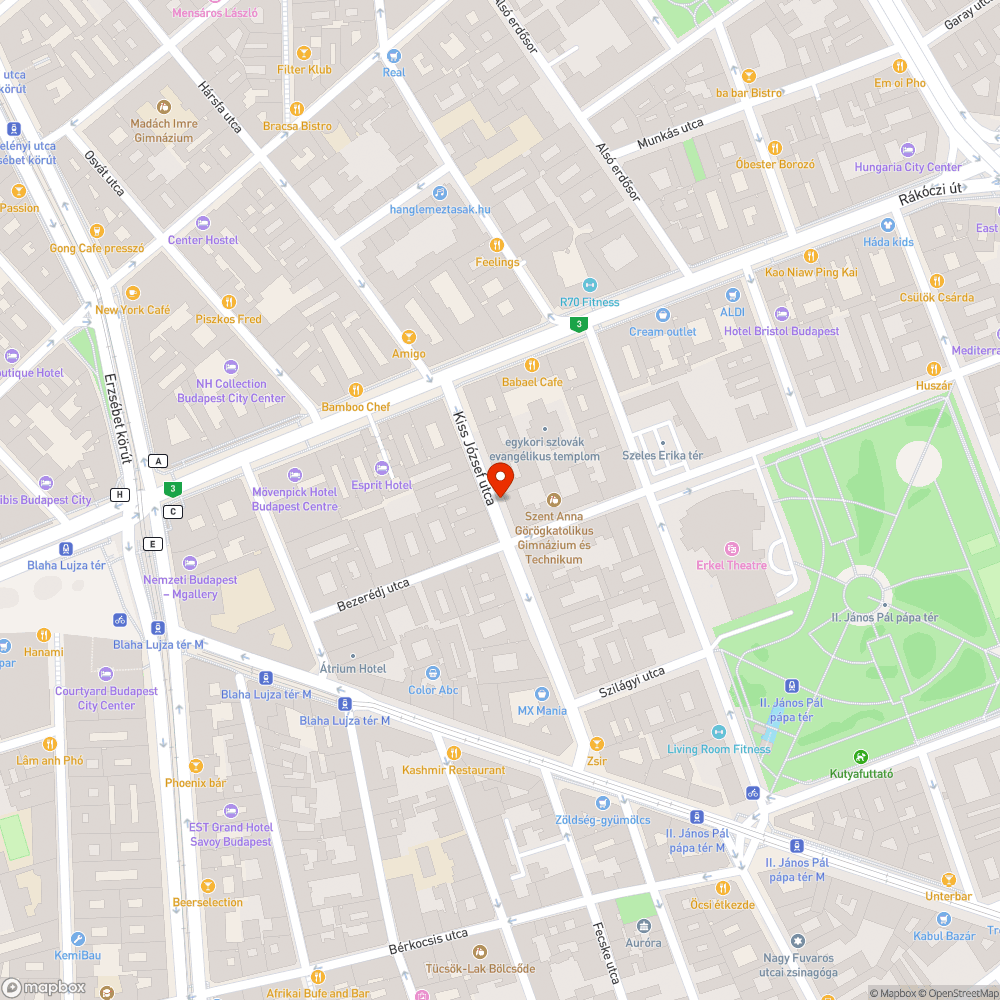 Hiányzó közmű fedél bejelentés helye